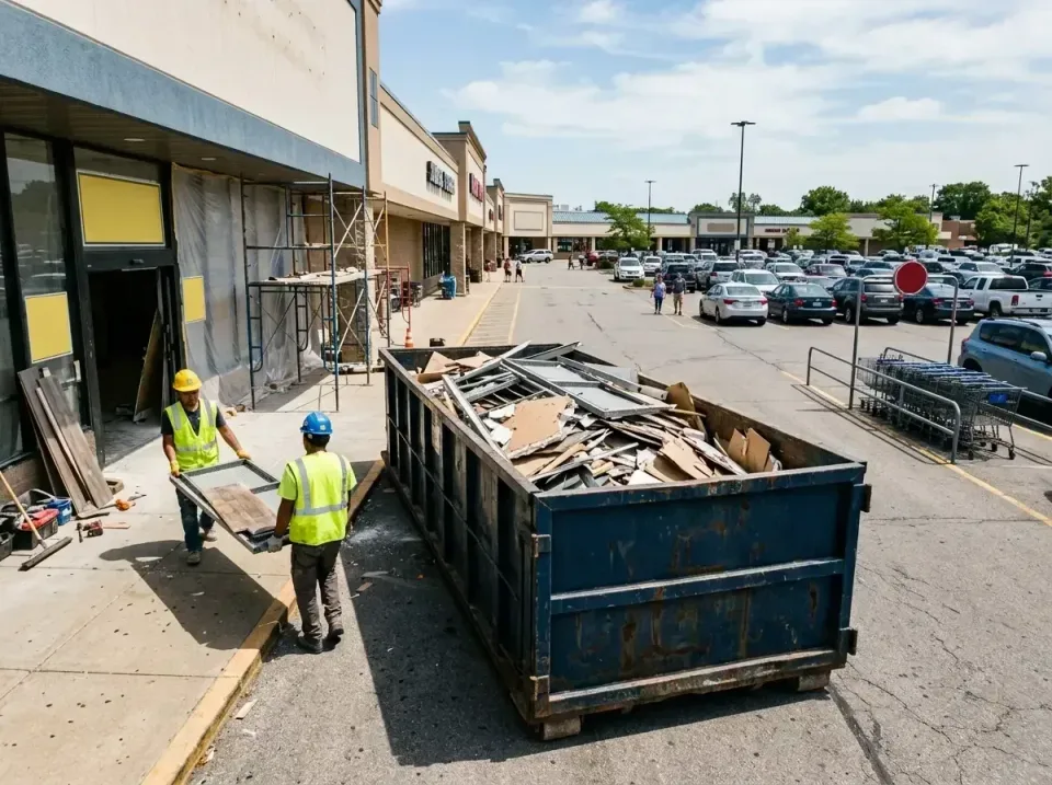 retail-store-renovation-debris-003 — frequently asked questions, Roll-off Dumpster Rentals in Island Lake, IL